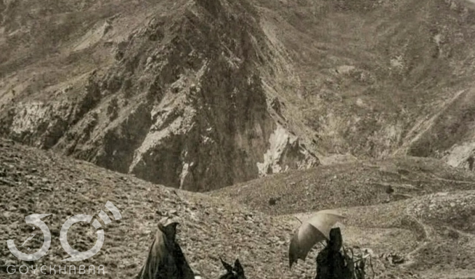  عکس/ نمایی دیده نشده از ۹۶ سال پیش جاده هراز 