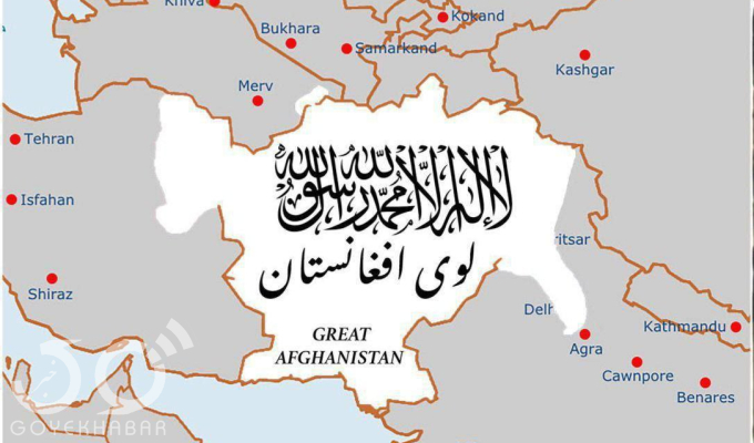طالبان نقشه جدید خودشو منتشر کرد.