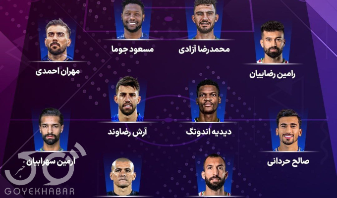 عکس/ ترکیب استقلال برای بازی با الریان قطر