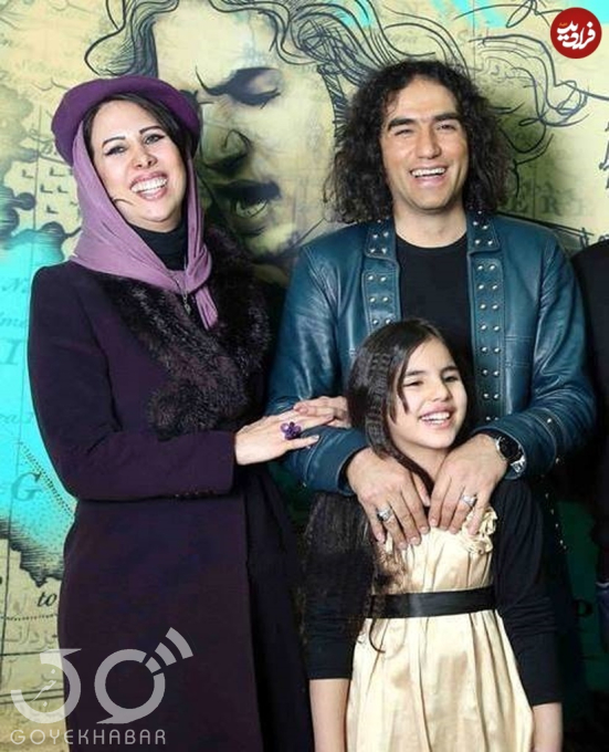  عکس/ خنده‌های از ته دل رضا یزدانی در کنار همسر و دخترش 