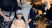  عکس/ تیپ گنگ حامد آهنگی به همراه همسر و پسرش در شیراز 